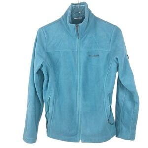 Columbia Women's Fast Trek II Fleece Jacket Canyon Blue Size M